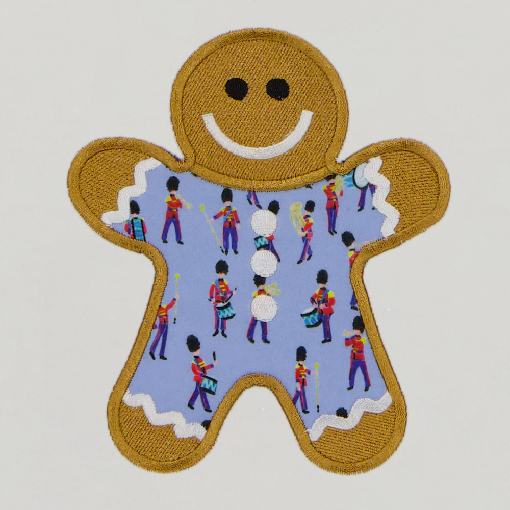 Kids Gingerbread Boy (Blue) T-Shirt