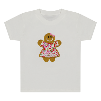 Kids Gingerbread Girl (Pink) T-Shirt