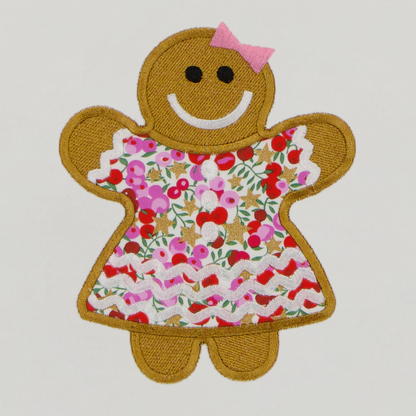 Kids Gingerbread Girl (Pink) T-Shirt