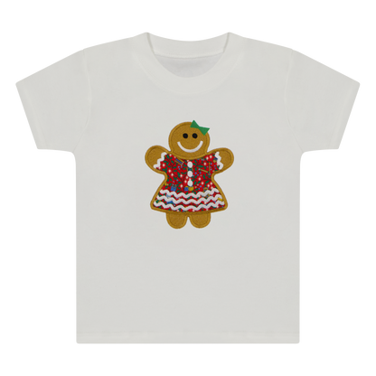 Kids Gingerbread Girl (Red) T-Shirt
